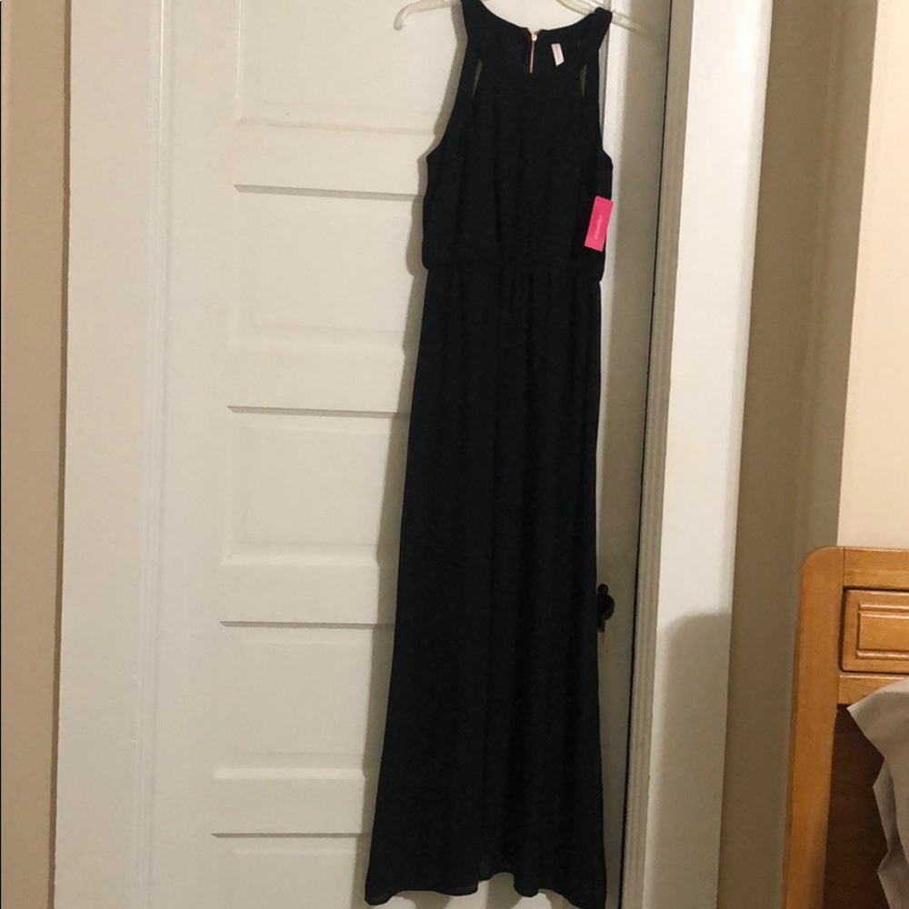NWT Black Xhilaration maxi dress, size M